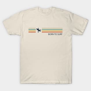 Retro Born to Surf T-Shirt